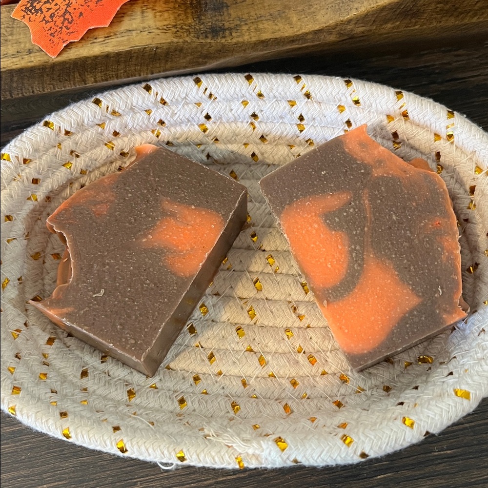 Pumpkin Spice Goats Milk Soap Set - Picture 3 of 6